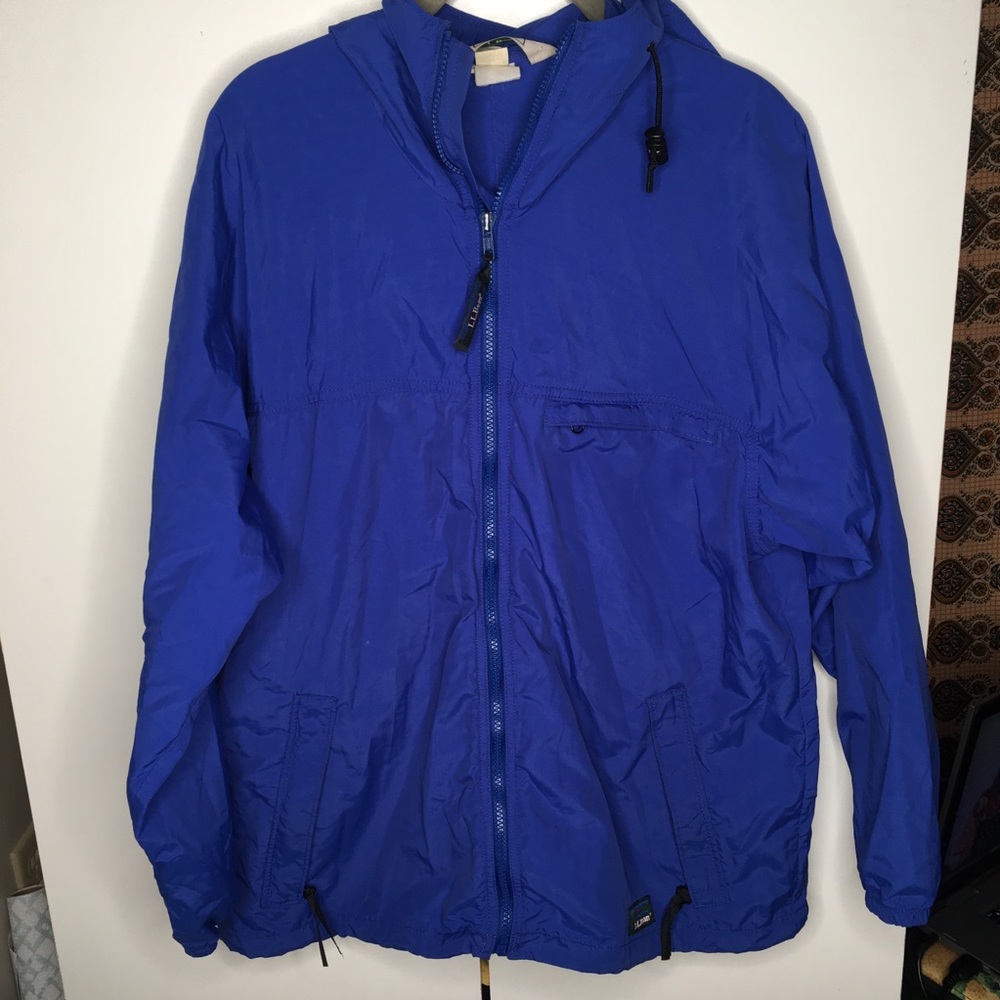 Vintage L. L. Bean Hooded Windbreaker Jacket